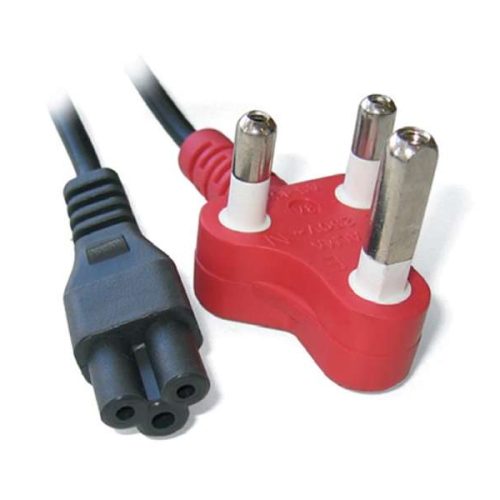 Clover Leaf Kettle Power Cable 1.8m Black