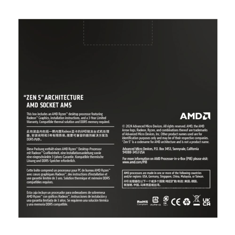 AMD Ryzen 9 9950X 16-Core 4.3GHz AM5 Zen 5 Desktop CPU 100-100001277WOF - Image 5