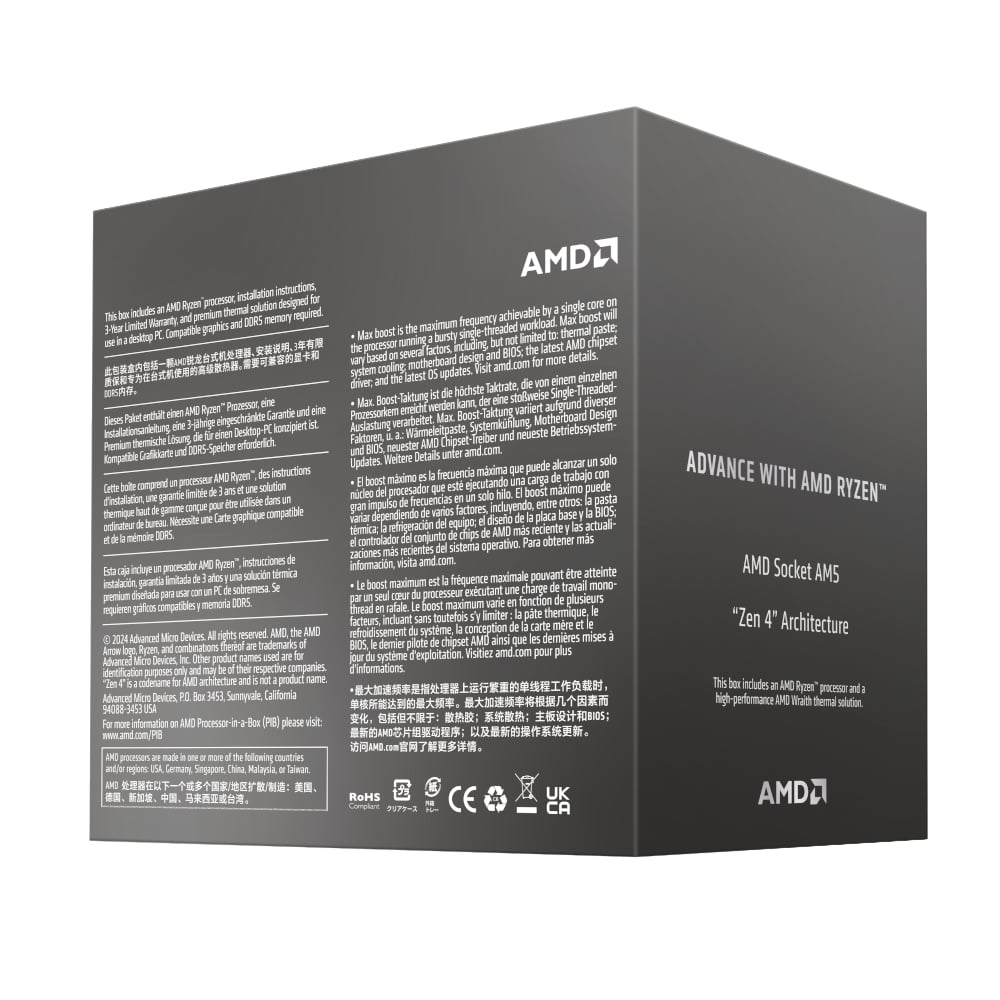AMD Ryzen 5 8400F 6-Core AM5 CPU 100-100001591BOX - Image 4