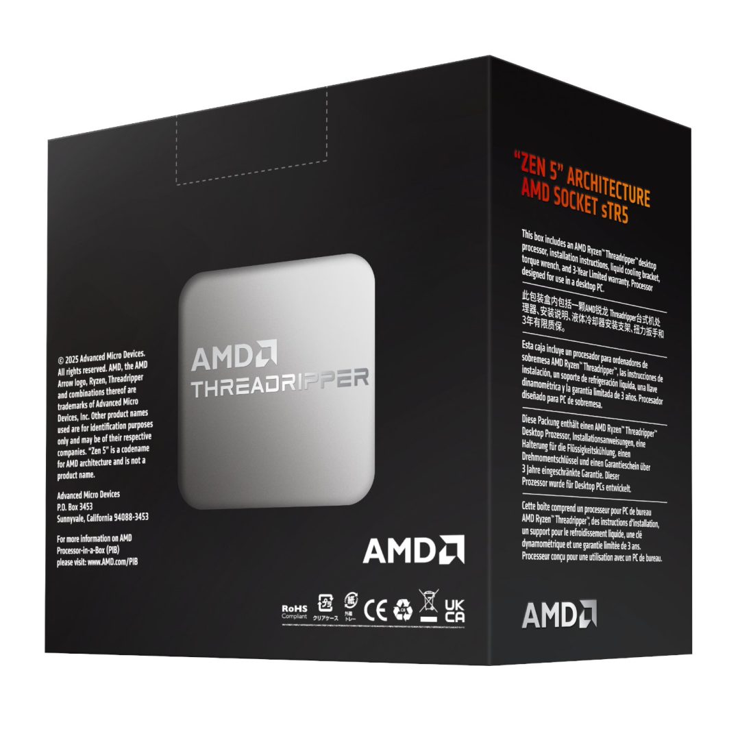 AMD Ryzen Threadripper 9980WX 64-Core 3.2GHz CPU - Image 4