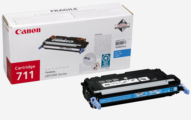 CANON-TONER-CRG 711 C-LBP5300 / LBP5360 / MF8450 / MF9130 / MF9170 / MF9220CDN / MF9280…