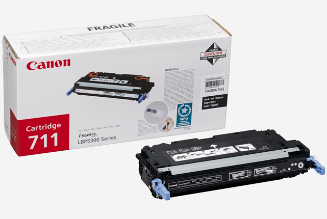 CANON-TONER-CRG 711 BK-LBP5300 / LBP5360 / MF8450 / MF9130 / MF9170 / MF9220CDN / MF928…