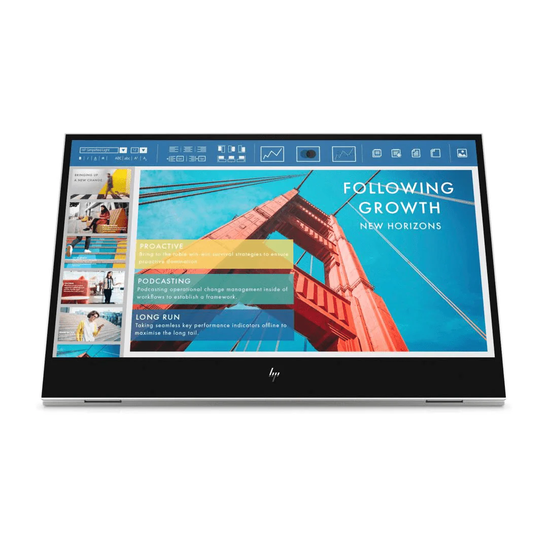 HP E14 G4 PORTABLE MONITOR 400 NITS IPS 72% NTSC (1920 X1080) / 2 X USB C 3 YEAR LIMITE…
