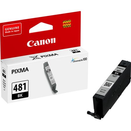 CANON-INK-CLI-481 BK-TS704/ S6140/ TS6240/ TS8140/ TS8240/ TS9140/ TS7540/ TS9540/ TS63…