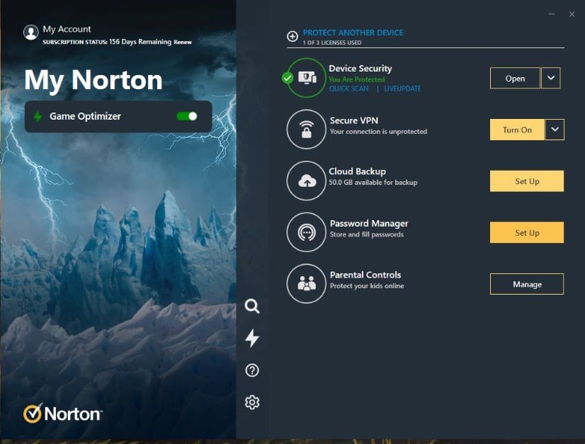 Norton 360 Gamers (3 Device/Up to 50GB) - Image 2