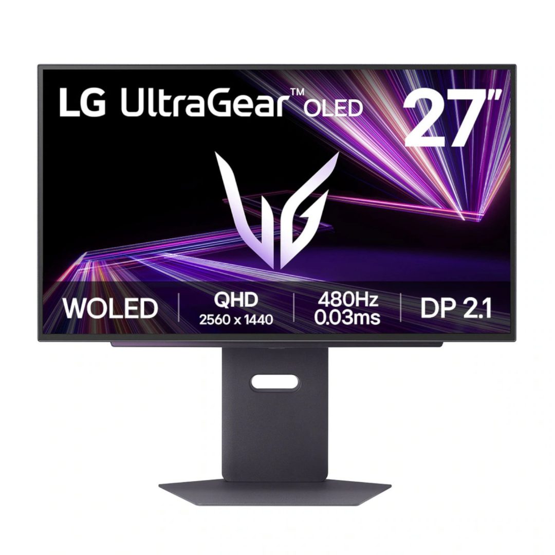 LG UltraGear 27" QHD OLED 480Hz Gaming Monitor 27GX790A-B