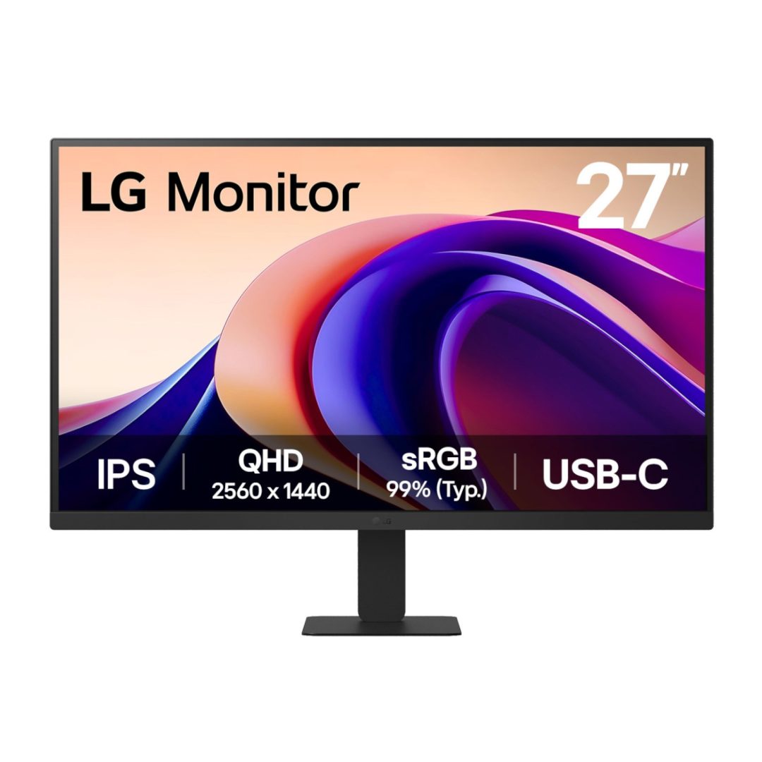LG UltraFine 27" QHD IPS 100Hz USB-C Monitor 27U631A-B