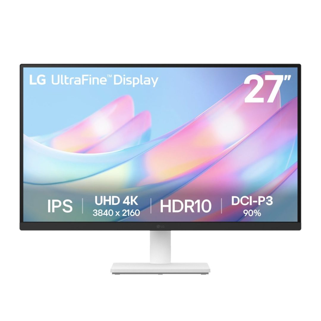 LG UltraFine 27" 4K UHD IPS Monitor White 27US500-W