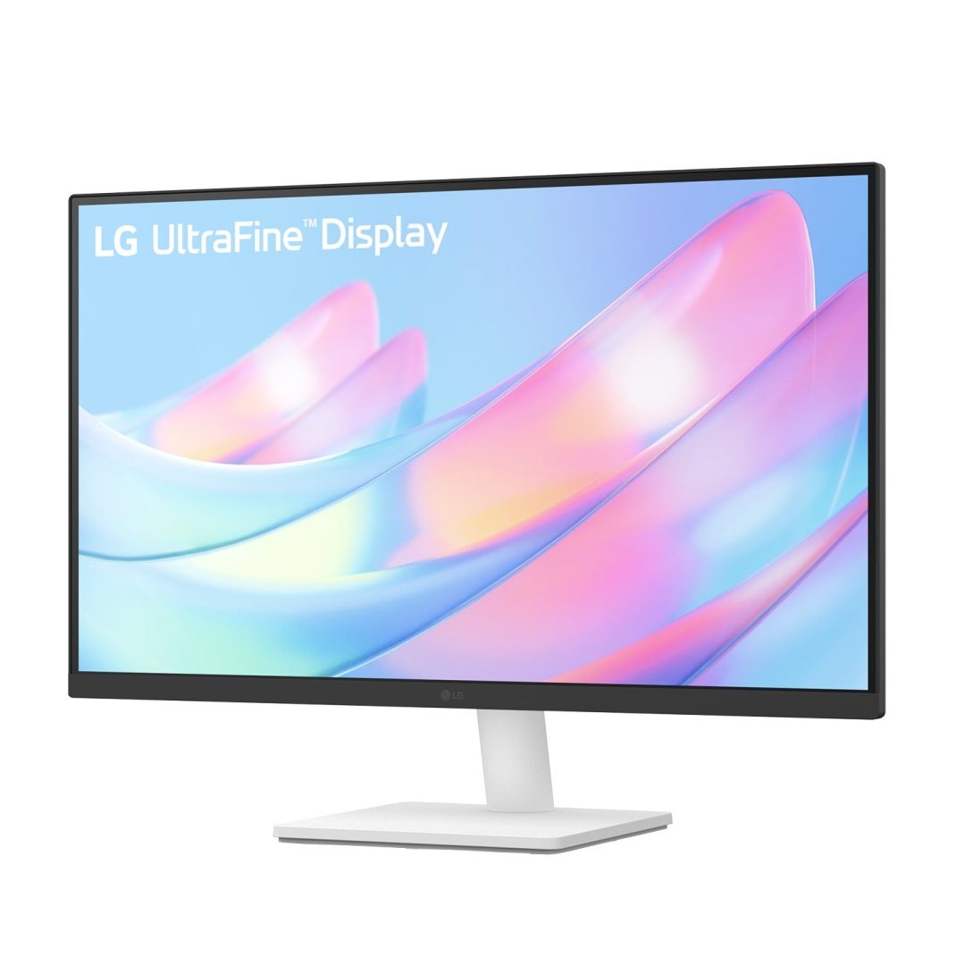 LG UltraFine 27" 4K UHD IPS Monitor White 27US500-W - Image 3