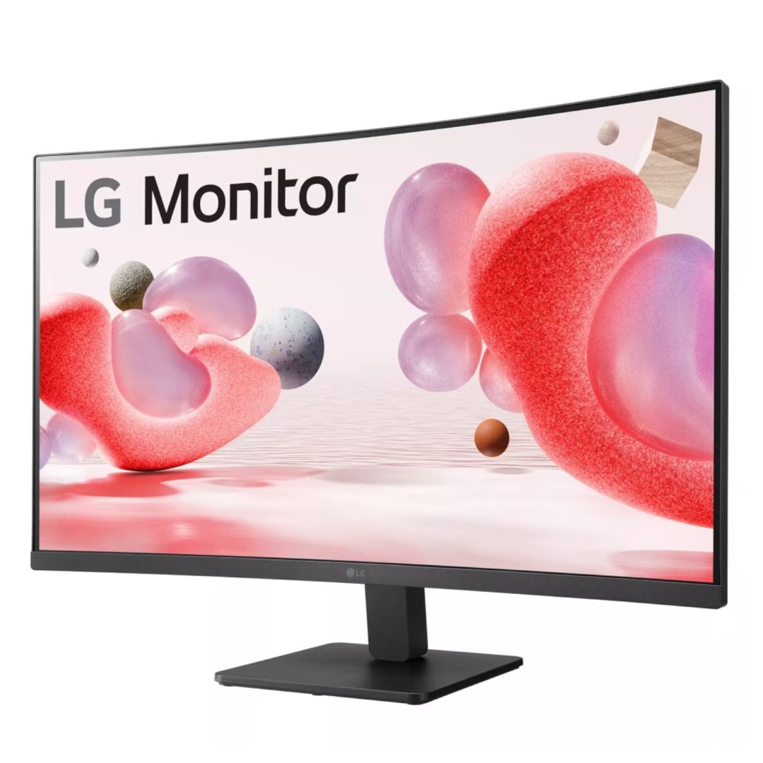 LG Essential 32" FHD VA Curved 100Hz FreeSync Monitor 32MR50C-B - Image 2