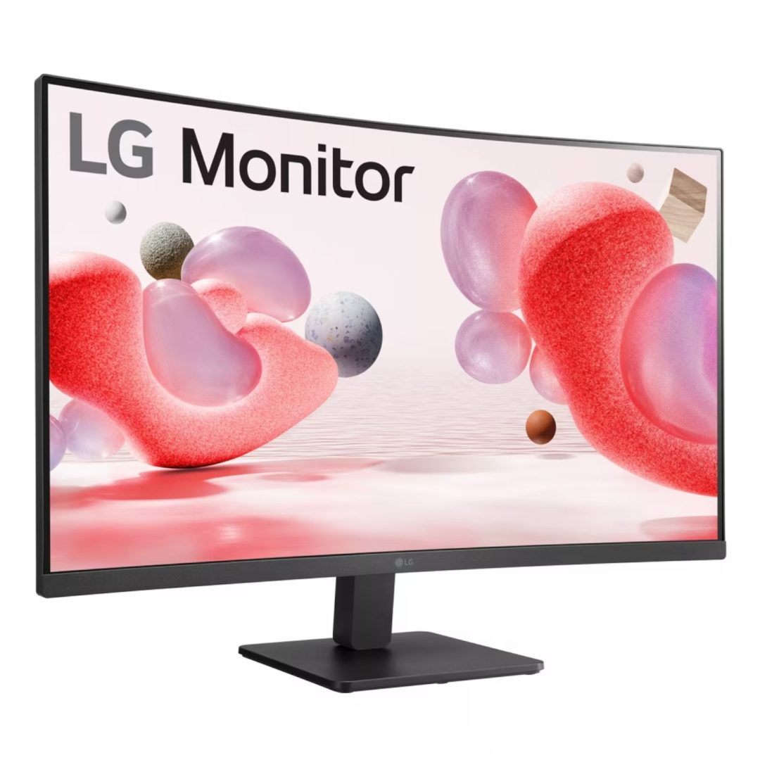 LG Essential 32" FHD VA Curved 100Hz FreeSync Monitor 32MR50C-B - Image 3