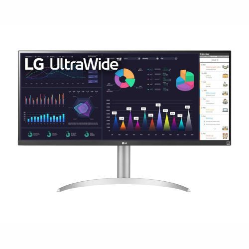 LG 34" 21:9 UltraWide IPS 75Hz Monitor White 34WQ650-W
