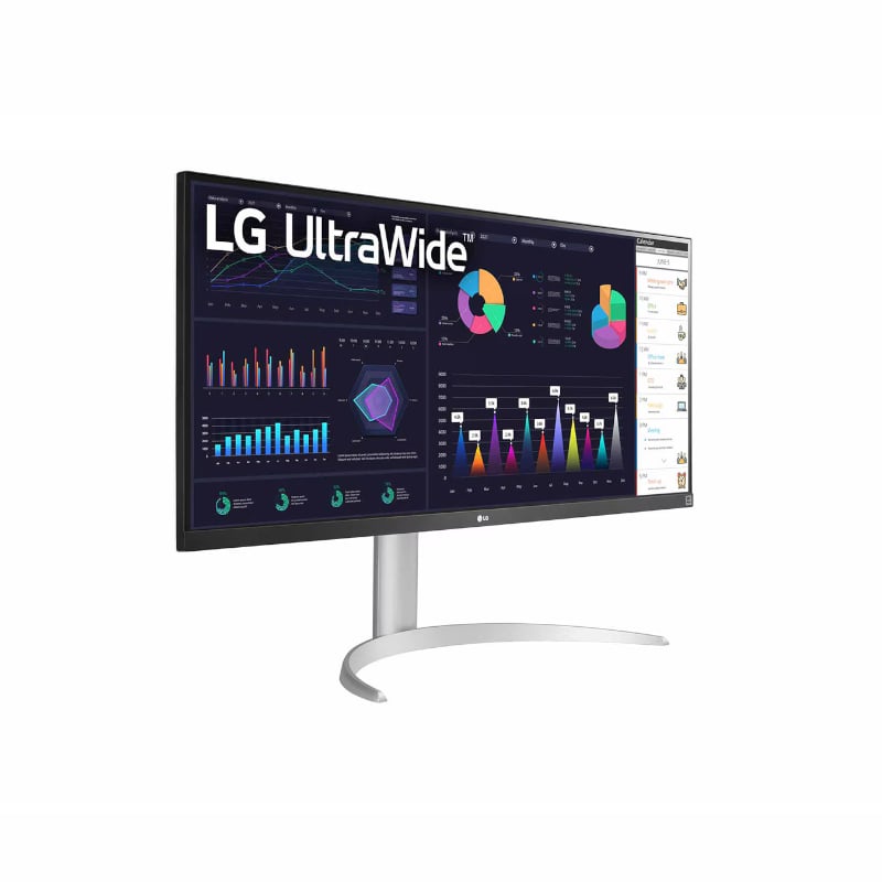 LG 34" 21:9 UltraWide IPS 75Hz Monitor White 34WQ650-W - Image 4