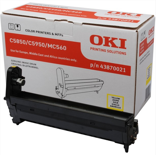 OKI (43870021) DRUM YELLOW
