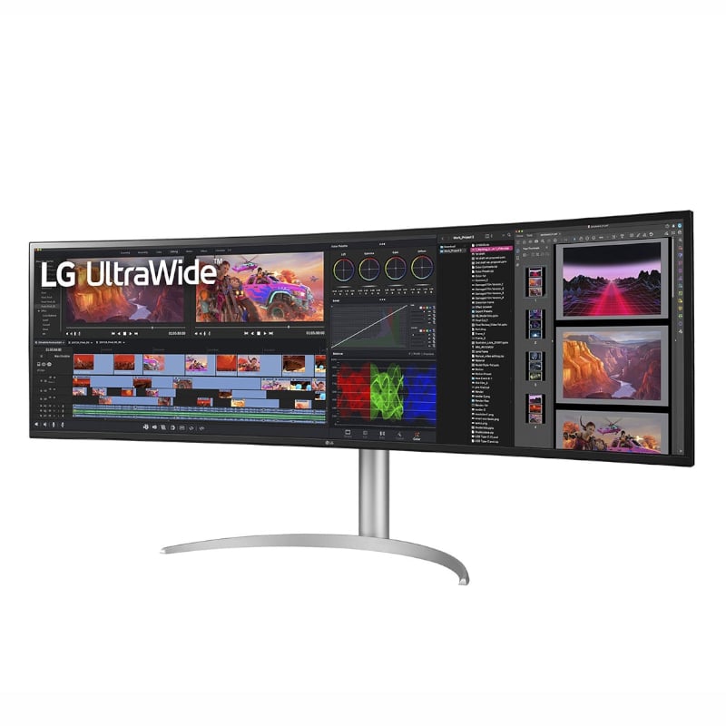 LG UltraWide 49" Dual-QHD IPS Curved Monitor 144Hz USB-C incl Speakers - Image 2