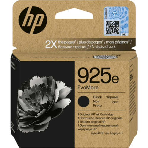 HP 925E EvoMore Black Original Ink Cartridge