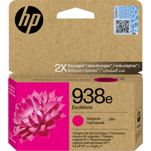 HP 938E EvoMore Magenta Original Ink Cartridge