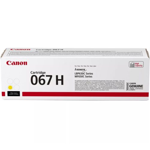 CANON-TONER-CRG 067H Y-MF65X SERIES - YIELD 2350