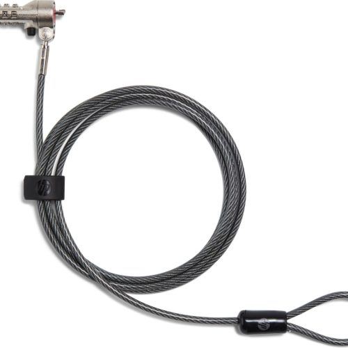 HP NANO COMBINATION CABLE LOCK 49 X 18 X 9 MM; 8 MM (DIAMETER) ONE-YEAR LIMITED WARRANTY