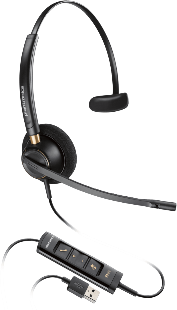 POLY ENCOREPRO 515 MICROSOFT TEAMS CERTIFIED MONOAURAL USB-A HEADSET