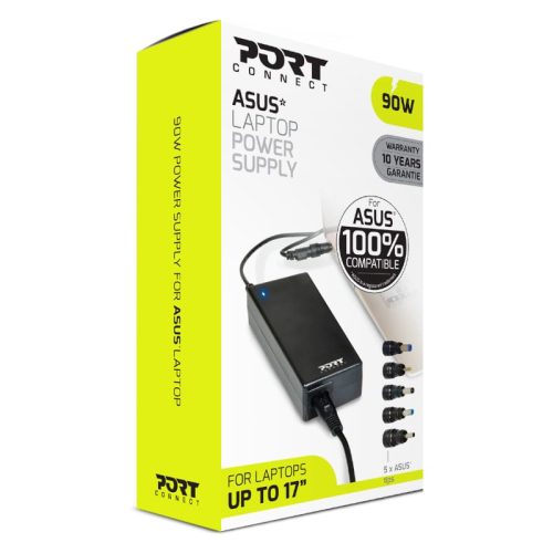 Port Connect 90W Notebook Adapter for Asus
