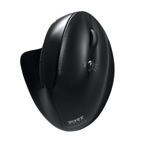 Port Connect Wireless Ergonomic Mouse Bluetooth - Black