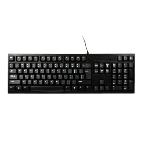 Port Connect Office Budget Wired Keyboard - Black