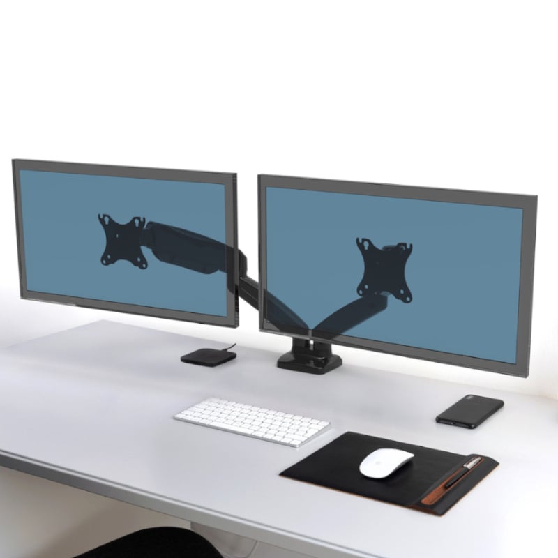 Port Monitor Arm VESA Dual Screen Black 901105 - Image 5