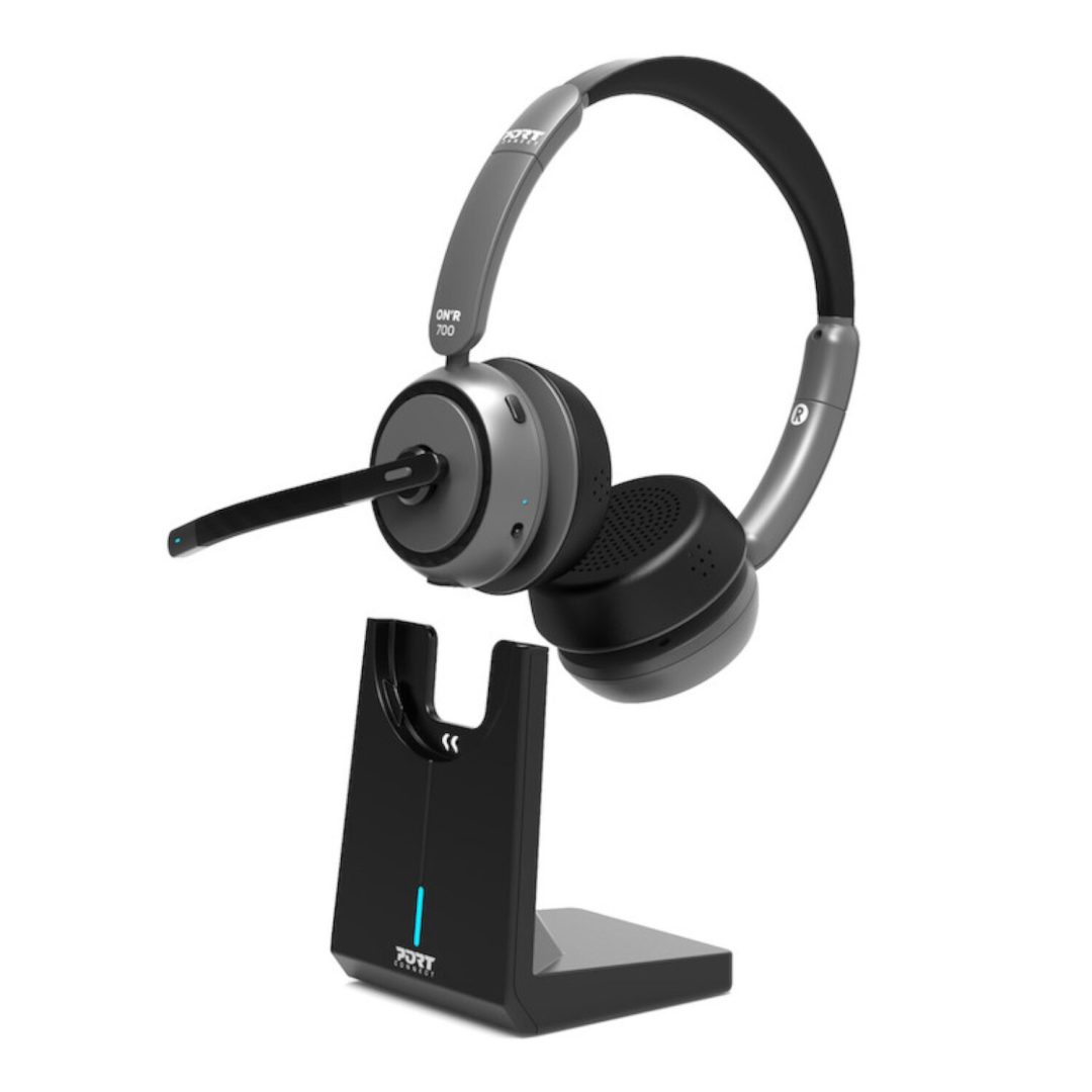 Port Connect ON’R 700 Bluetooth Wireless Headset Noise Cancellation - Image 3