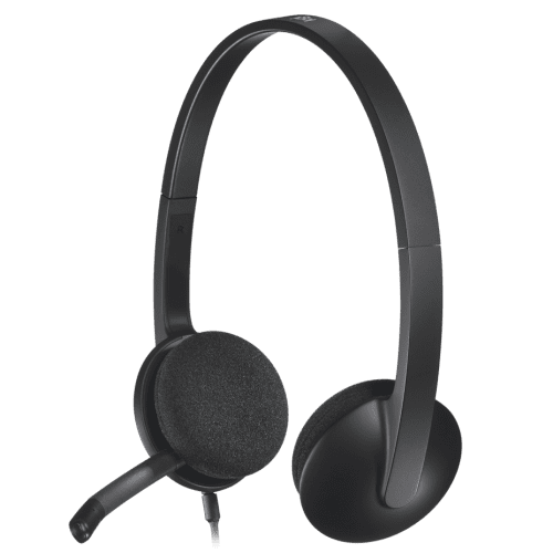 Logitech H340 USB Headset Noise-Cancelling Black
