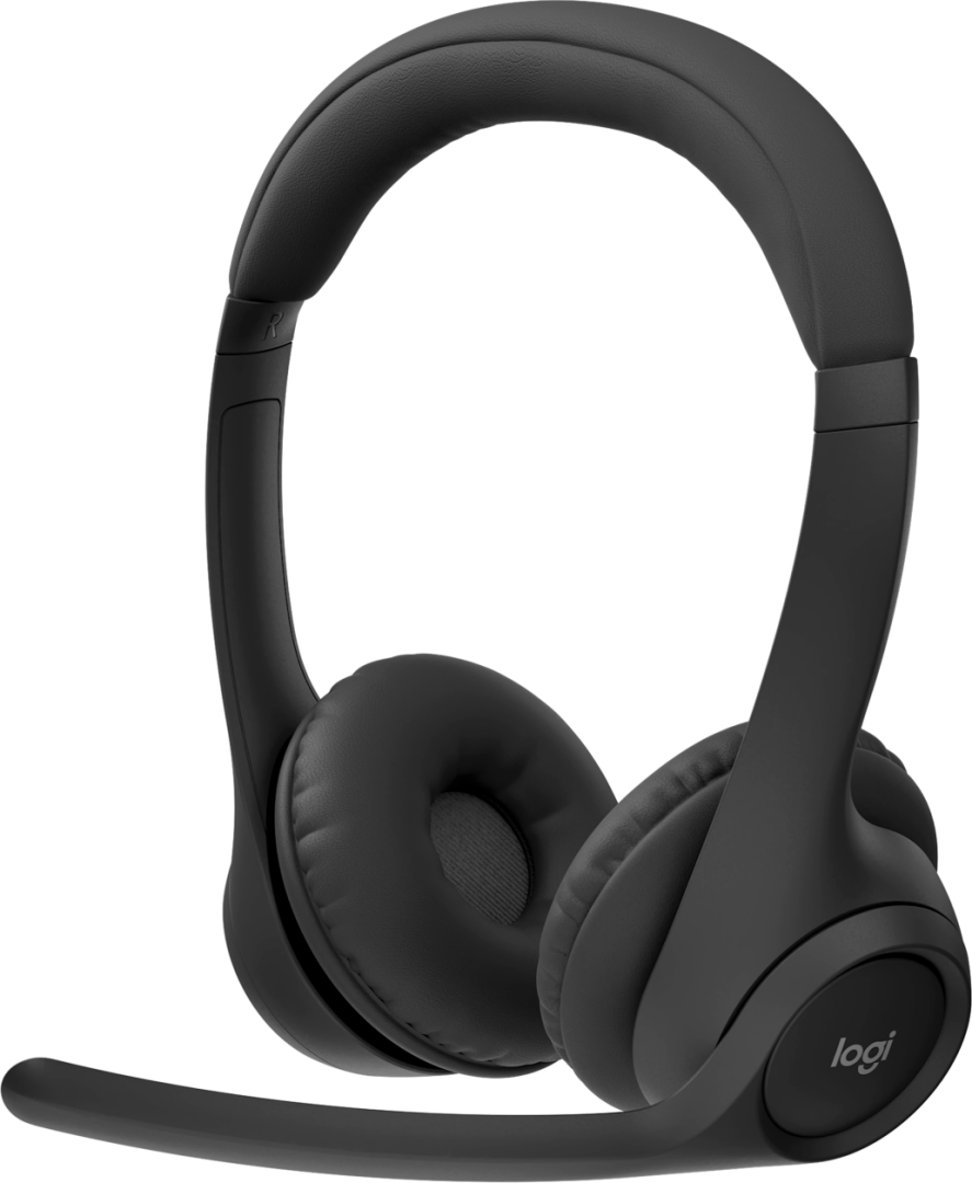 LOGITECH HEADSET-ZONE 300-BLACK- BT-N/A-EMEA28I-935, DUAL NOISE-CANCELLING MICS, 20-HOU…