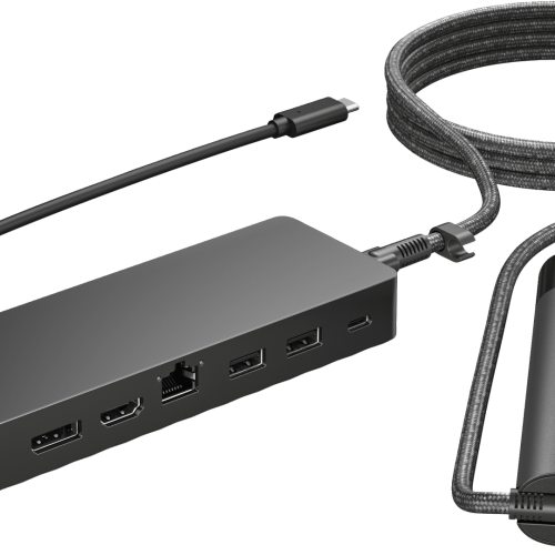 HP Universal USB-C Hub Laptop Charger Combo