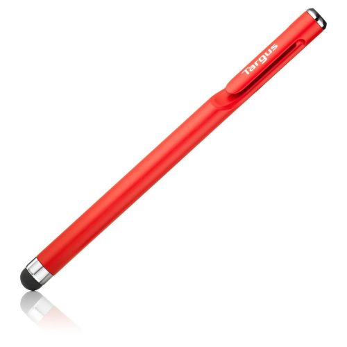 TARGUS ANTIMICROBIAL STYLUS EMBEDDED CLIP - RED, FUNCTIONAL STYLUS, FULLY COMPATIBLE AL…
