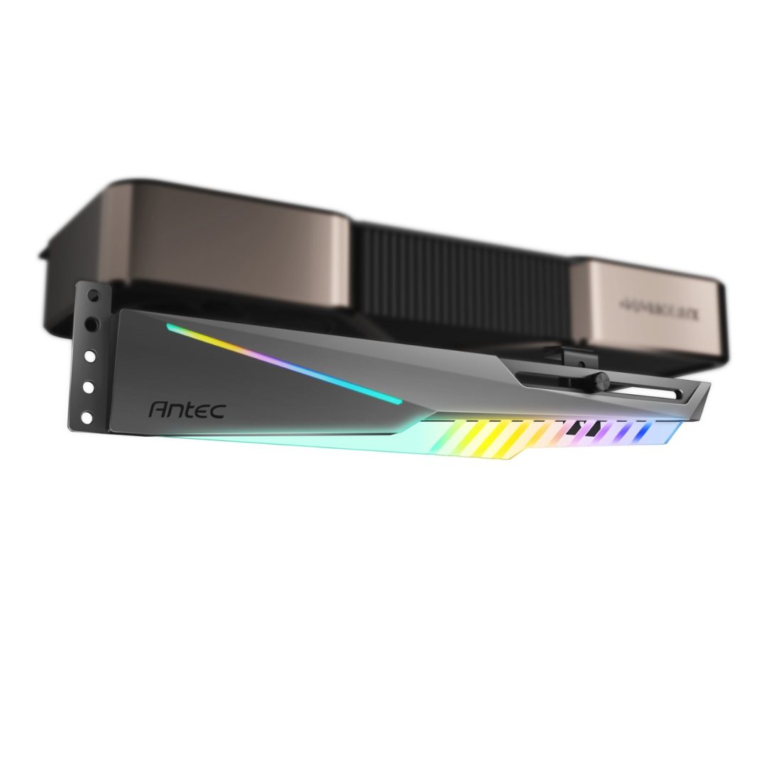 Antec Dagger ARGB GPU Support Bracket Black AT-HGPUH-ARGB-B