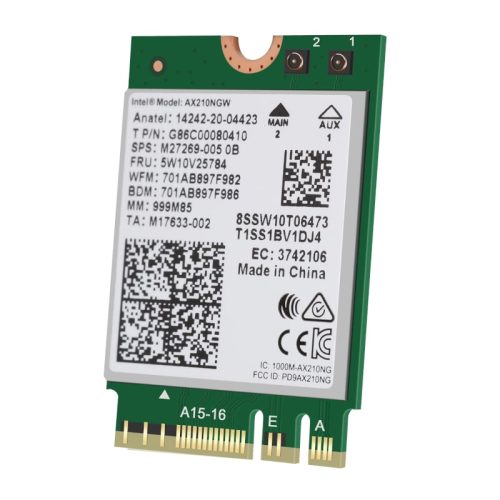 Intel AX210 Wi-Fi 6E M.2 Card