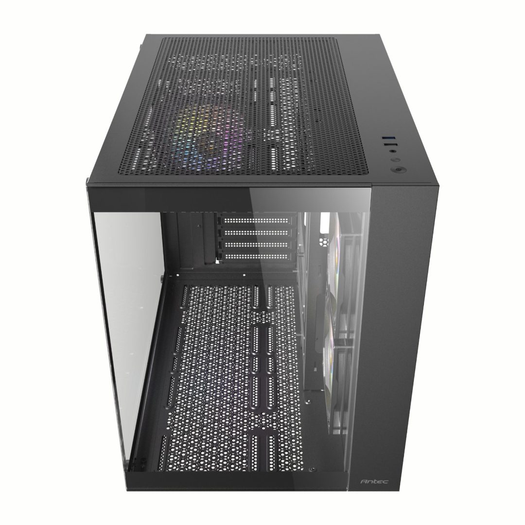 Antec CX800 ARGB ATX Mid-Tower Dual Chamber Gaming Case Black CX800-ARGB-B - Image 2