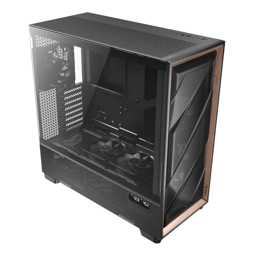 Antec FLUX PRO E-ATX Full Tower Gaming Chassis – Black - Image 5