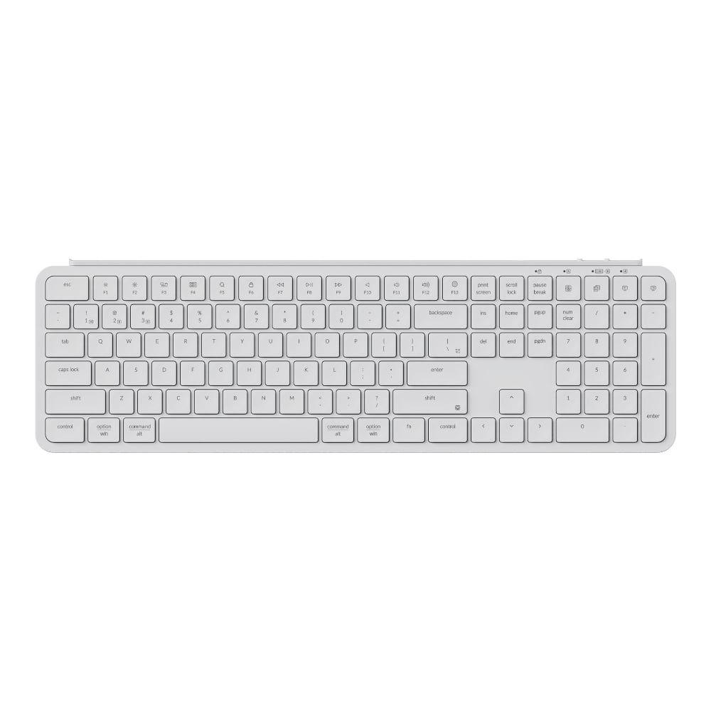 Keychron B6 Pro Ultra-Slim 100% Wireless Keyboard Ivory White