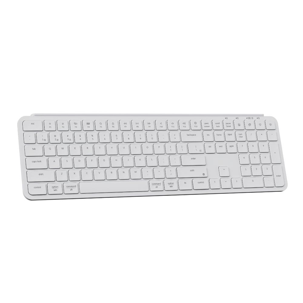 Keychron B6 Pro Ultra-Slim 100% Wireless Keyboard Ivory White - Image 2