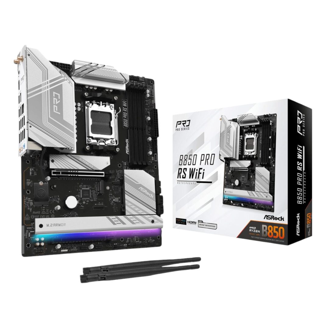 ASRock B850 Pro RS Wi-Fi AM5 ATX Motherboard