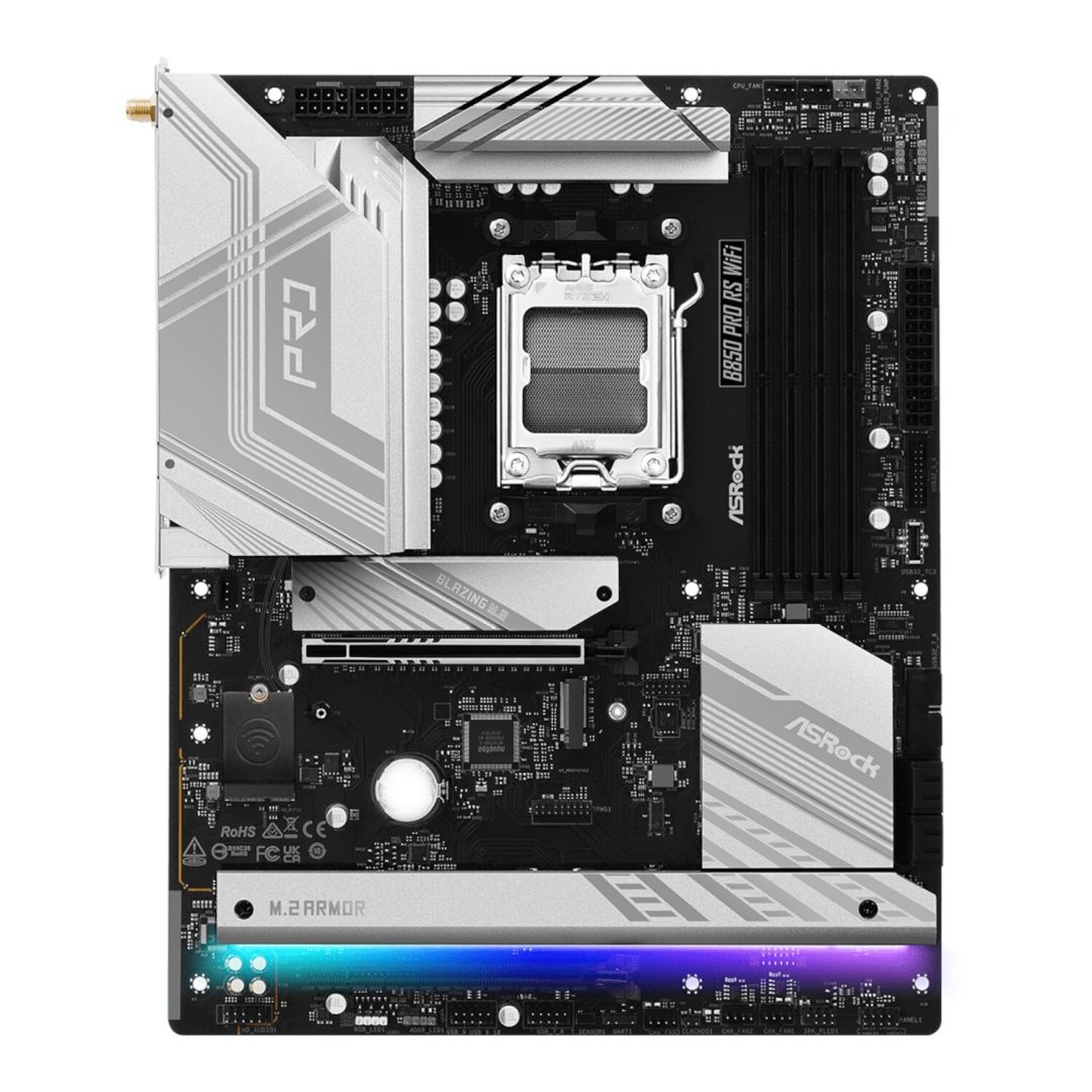 ASRock B850 Pro RS Wi-Fi AM5 ATX Motherboard - Image 3