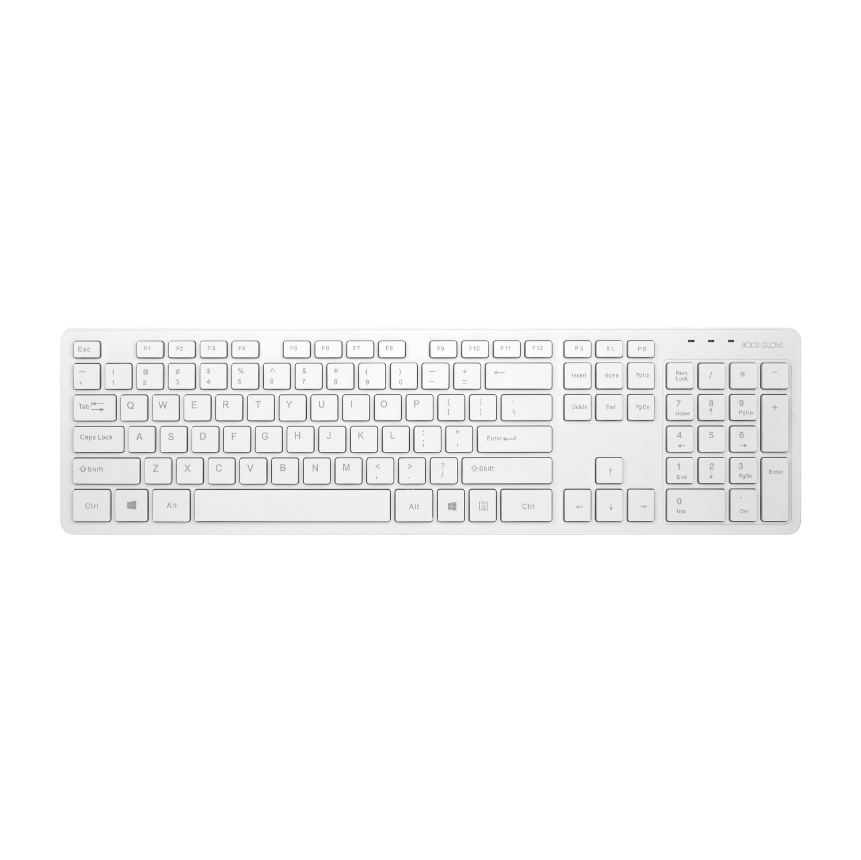 BODY GLOVE WIRELESS KEYBOARD USB RECEIVER WHICH ENABLES KEYBOARD TO BE READY USE INSTAN…