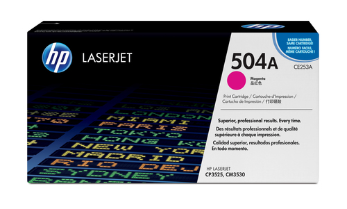 HP 504A Magenta Color LaserJet Toner Cartridge