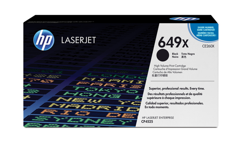 HP 649X High Yield Black LaserJet Toner Cartridge