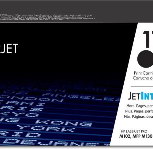HP 17A Black Original LaserJet Toner Cartridge
