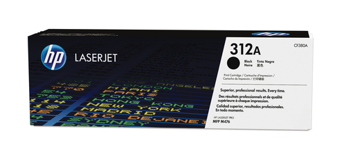 HP 312A Black Color LaserJet Toner Cartridge