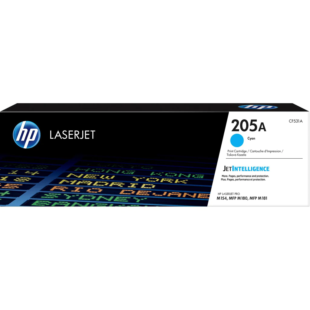 HP # 205A ORIGINAL CYAN LASERJET TONER CARTRIDGE