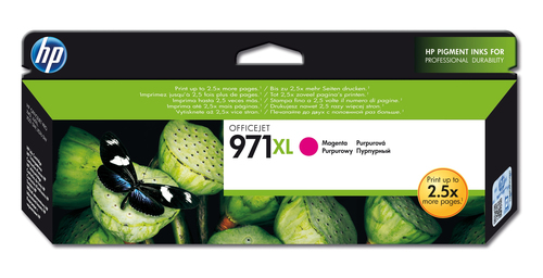 HP 971XL MAGENTA OFFICEJET INK CARTRIDGE