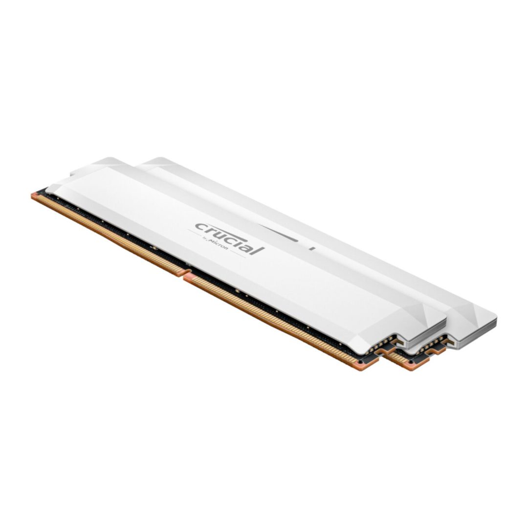 Crucial Pro DDR5 32GB 2x16GB 6000MHz CL36 White Overclocking RAM CP2K16G60C36U5W - Image 2