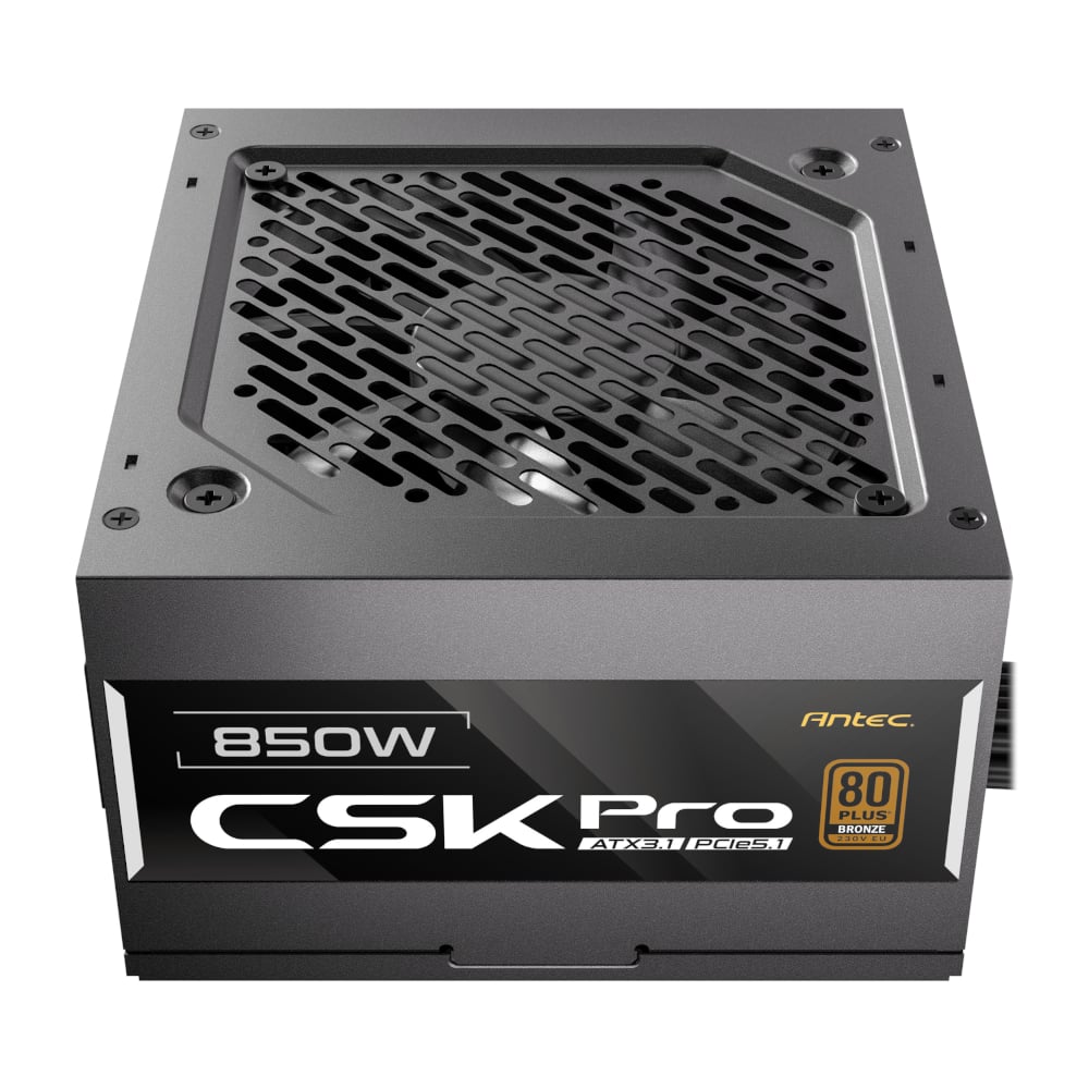 Antec CSK 850W Pro PCIe 5.1 80 Plus Bronze Semi-Modular PSU CSK850PRO - Image 2